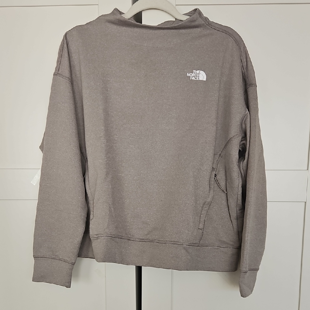 The North Face Women's Crewneck in Gray